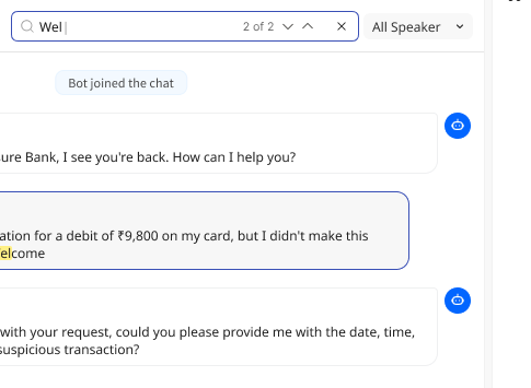 TRANSCRIPT SEARCH