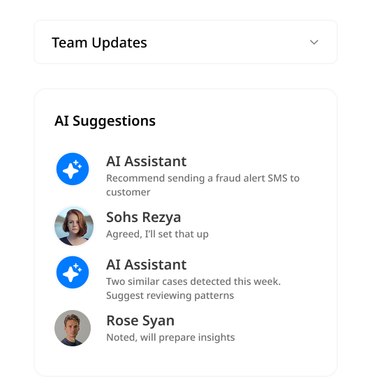 AI SUGGESTIONS IN-THREAD